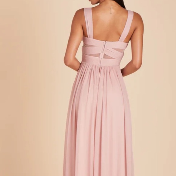 ELSYE DRESS Birdy Grey in dusty rose - Picture 2 of 3